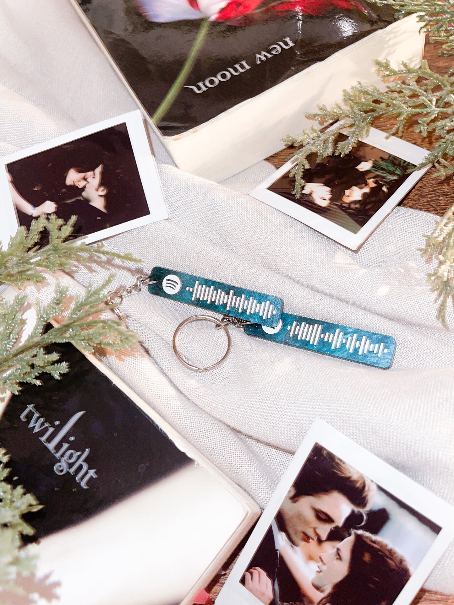 Twilight Saga Song Keychain