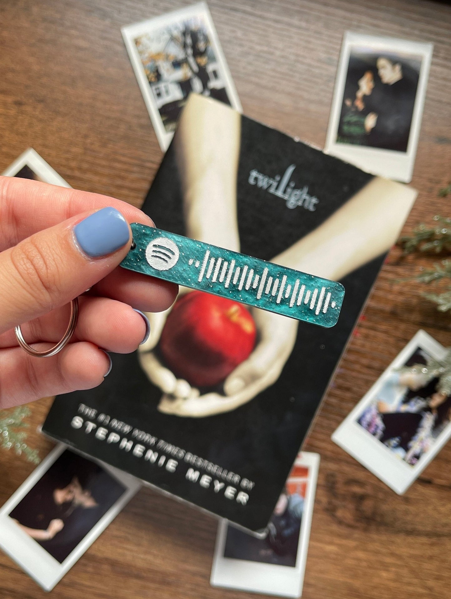 Twilight Saga Song Keychain