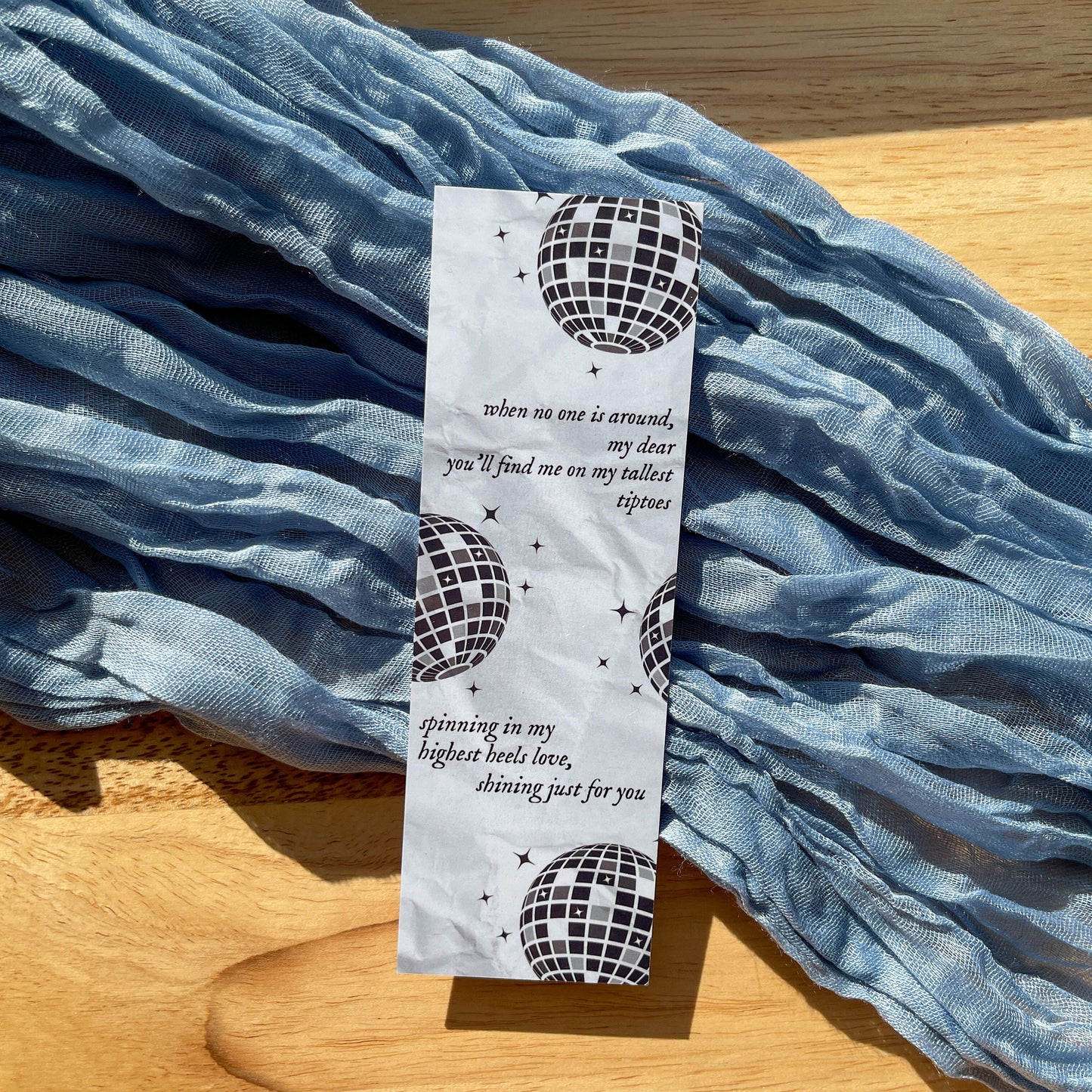 Mirrorball Bookmark