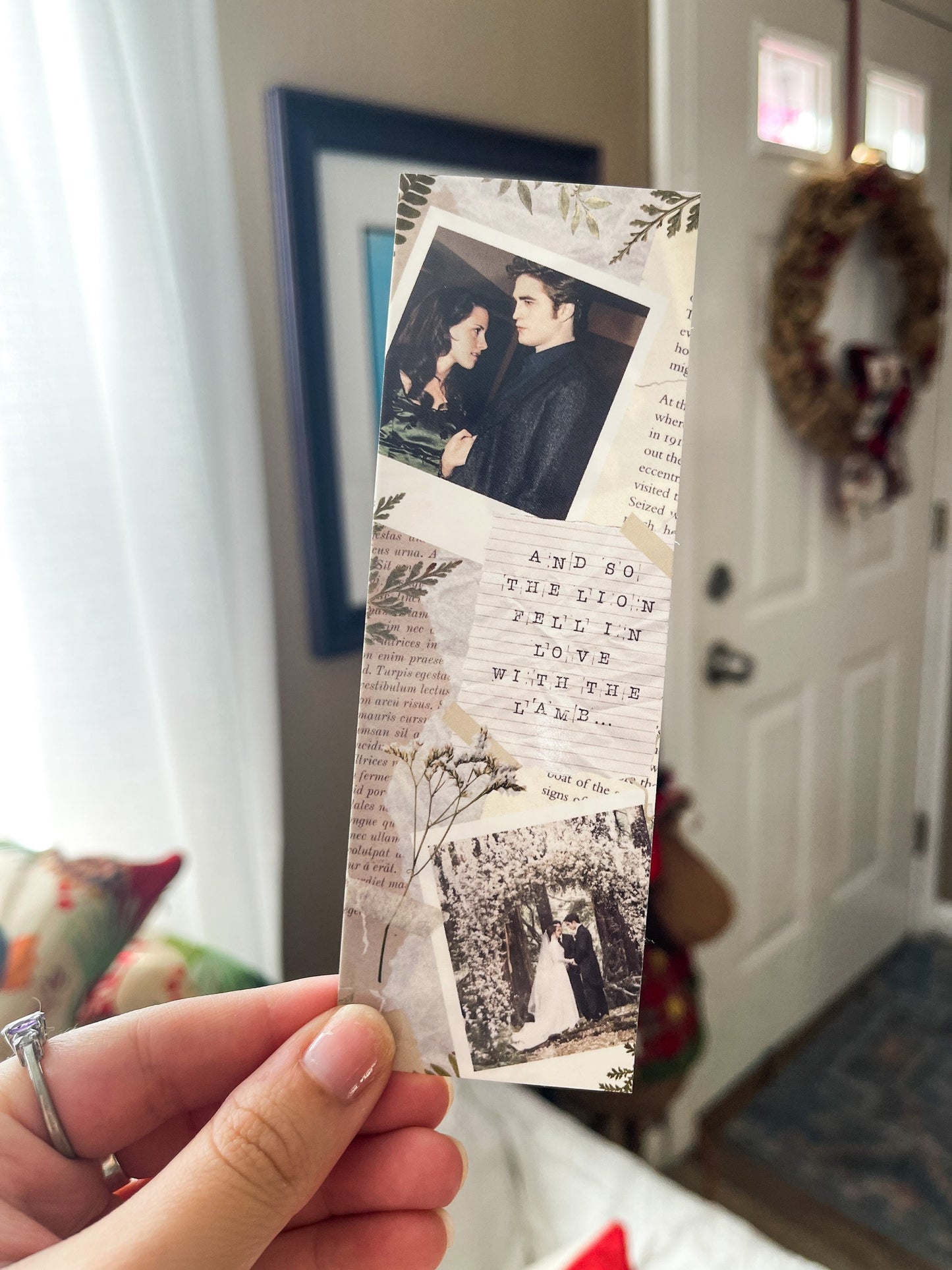 Twilight Wedding Bookmark