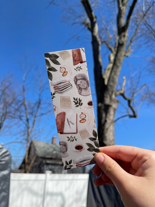 Light Academia Collage Bookmark