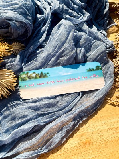 Love Island-Inspired Handmade Bookmark