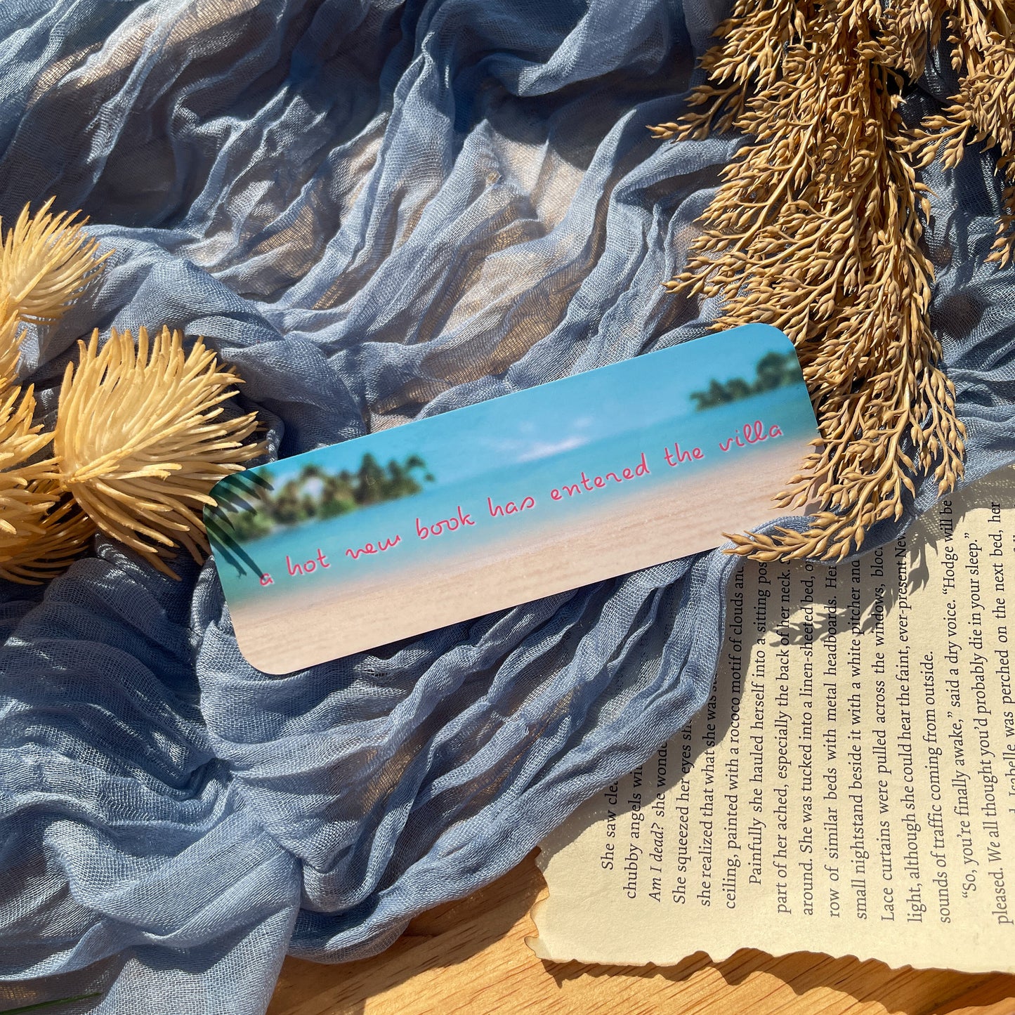 Love Island-Inspired Handmade Bookmark