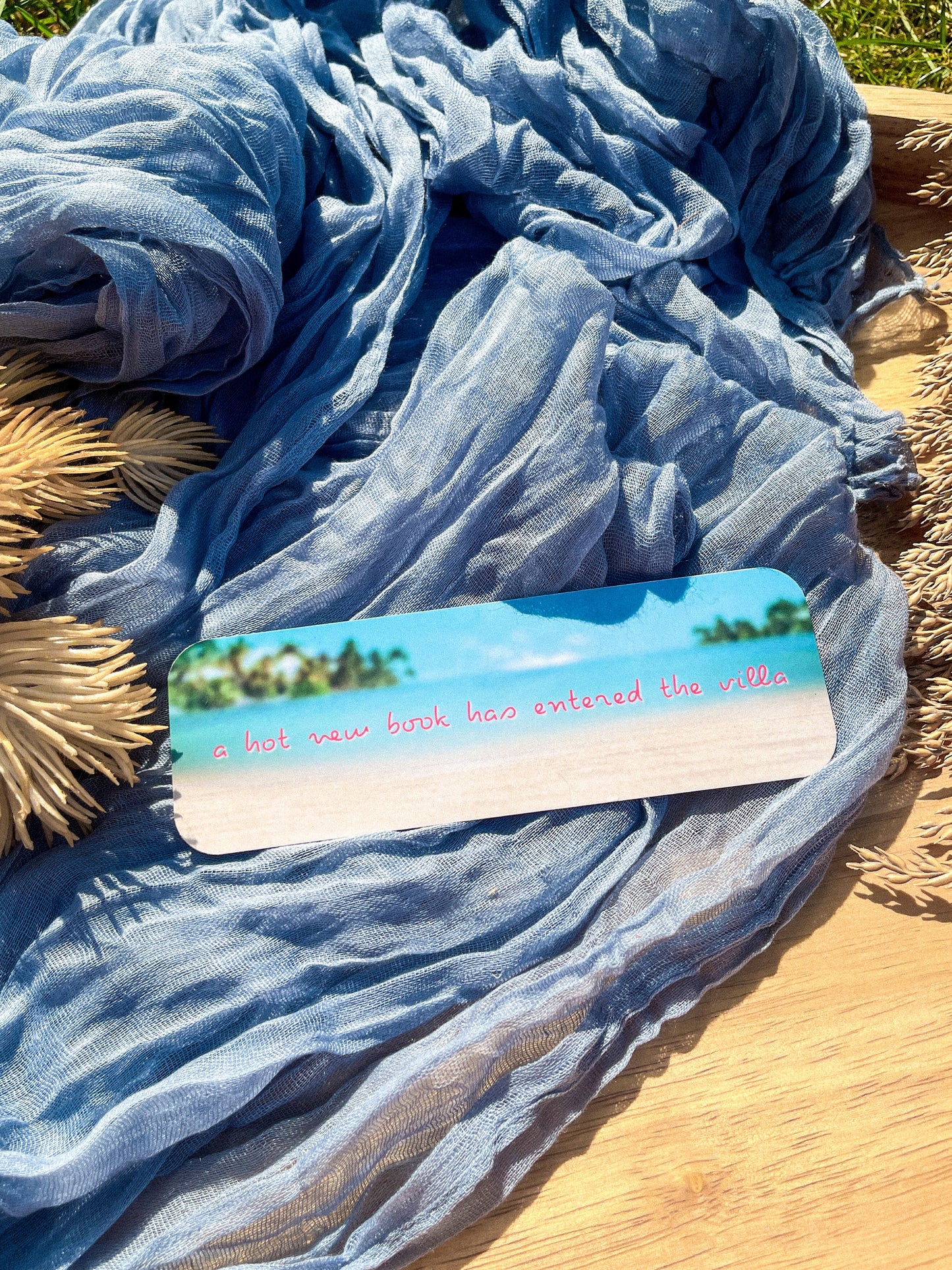 Love Island-Inspired Handmade Bookmark